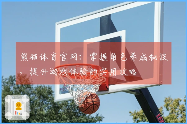 熊猫体育官网：掌握角色养成秘技，提升游戏体验的实用攻略